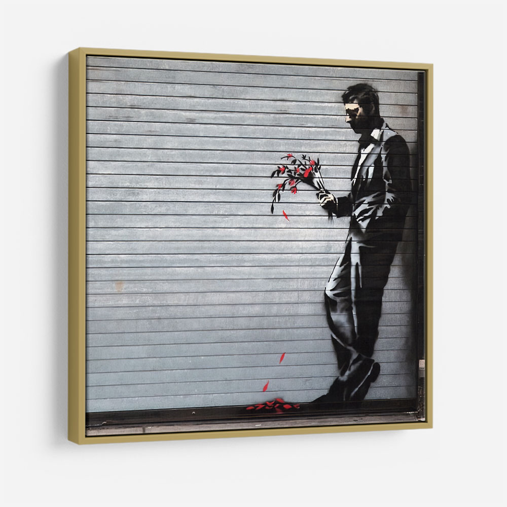 Waiting in Vain Banksy Wall Art